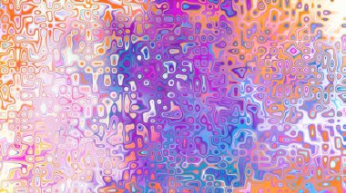 Yumuşak mor ve pembe tonlara sahip soyut organik hücresel doku, sıvı mozaik desen ve rüya gibi dijital yüzey