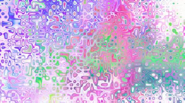 Yumuşak mor ve pembe tonlara sahip soyut organik hücresel doku, sıvı mozaik desen ve rüya gibi dijital yüzey