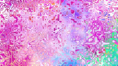 Yumuşak mor ve pembe tonlara sahip soyut organik hücresel doku, sıvı mozaik desen ve rüya gibi dijital yüzey
