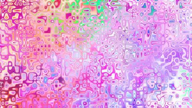 Yumuşak mor ve pembe tonlara sahip soyut organik hücresel doku, sıvı mozaik desen ve rüya gibi dijital yüzey