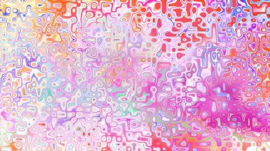 Yumuşak mor ve pembe tonlara sahip soyut organik hücresel doku, sıvı mozaik desen ve rüya gibi dijital yüzey