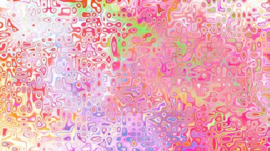 Yumuşak mor ve pembe tonlara sahip soyut organik hücresel doku, sıvı mozaik desen ve rüya gibi dijital yüzey