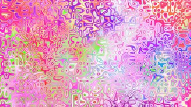 Yumuşak mor ve pembe tonlara sahip soyut organik hücresel doku, sıvı mozaik desen ve rüya gibi dijital yüzey