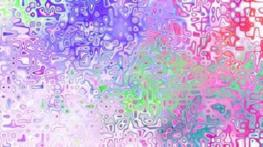 Yumuşak mor ve pembe tonlara sahip soyut organik hücresel doku, sıvı mozaik desen ve rüya gibi dijital yüzey