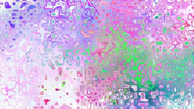 Yumuşak mor ve pembe tonlara sahip soyut organik hücresel doku, sıvı mozaik desen ve rüya gibi dijital yüzey