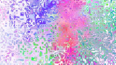 Yumuşak mor ve pembe tonlara sahip soyut organik hücresel doku, sıvı mozaik desen ve rüya gibi dijital yüzey