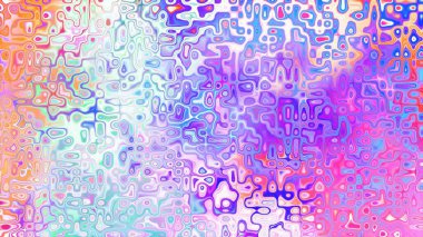 Yumuşak mor ve pembe tonlara sahip soyut organik hücresel doku, sıvı mozaik desen ve rüya gibi dijital yüzey