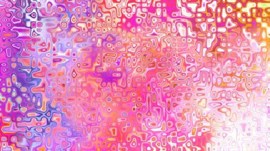 Yumuşak mor ve pembe tonlara sahip soyut organik hücresel doku, sıvı mozaik desen ve rüya gibi dijital yüzey