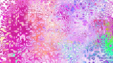 Yumuşak mor ve pembe tonlara sahip soyut organik hücresel doku, sıvı mozaik desen ve rüya gibi dijital yüzey