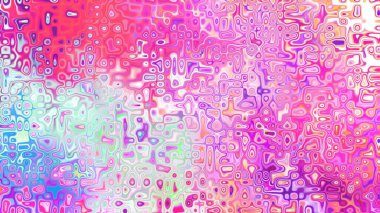 Yumuşak mor ve pembe tonlara sahip soyut organik hücresel doku, sıvı mozaik desen ve rüya gibi dijital yüzey