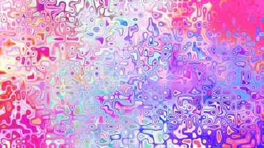 Yumuşak mor ve pembe tonlara sahip soyut organik hücresel doku, sıvı mozaik desen ve rüya gibi dijital yüzey