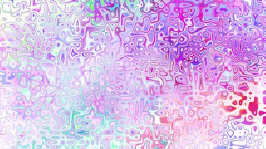 Yumuşak mor ve pembe tonlara sahip soyut organik hücresel doku, sıvı mozaik desen ve rüya gibi dijital yüzey