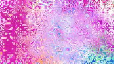 Yumuşak mor ve pembe tonlara sahip soyut organik hücresel doku, sıvı mozaik desen ve rüya gibi dijital yüzey