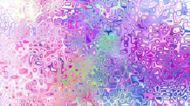 Yumuşak mor ve pembe tonlara sahip soyut organik hücresel doku, sıvı mozaik desen ve rüya gibi dijital yüzey