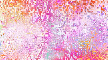 Yumuşak mor ve pembe tonlara sahip soyut organik hücresel doku, sıvı mozaik desen ve rüya gibi dijital yüzey