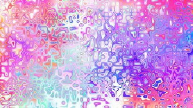 Yumuşak mor ve pembe tonlara sahip soyut organik hücresel doku, sıvı mozaik desen ve rüya gibi dijital yüzey