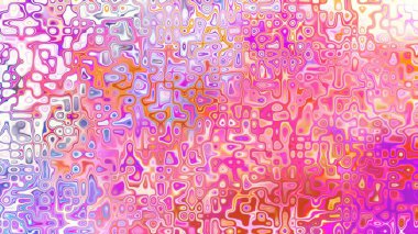 Yumuşak mor ve pembe tonlara sahip soyut organik hücresel doku, sıvı mozaik desen ve rüya gibi dijital yüzey