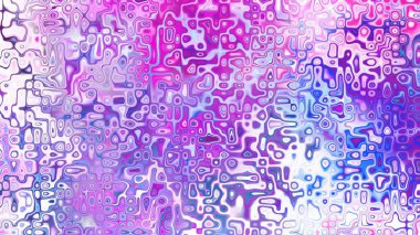 Yumuşak mor ve pembe tonlara sahip soyut organik hücresel doku, sıvı mozaik desen ve rüya gibi dijital yüzey