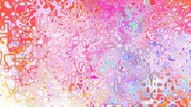 Yumuşak mor ve pembe tonlara sahip soyut organik hücresel doku, sıvı mozaik desen ve rüya gibi dijital yüzey