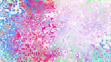 Yumuşak mor ve pembe tonlara sahip soyut organik hücresel doku, sıvı mozaik desen ve rüya gibi dijital yüzey