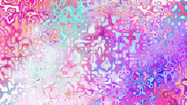 Yumuşak mor ve pembe tonlara sahip soyut organik hücresel doku, sıvı mozaik desen ve rüya gibi dijital yüzey