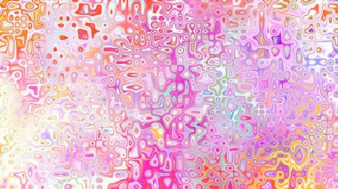 Yumuşak mor ve pembe tonlara sahip soyut organik hücresel doku, sıvı mozaik desen ve rüya gibi dijital yüzey