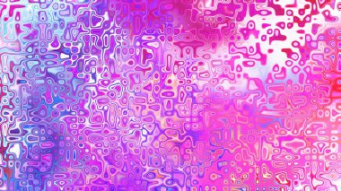 Yumuşak mor ve pembe tonlara sahip soyut organik hücresel doku, sıvı mozaik desen ve rüya gibi dijital yüzey