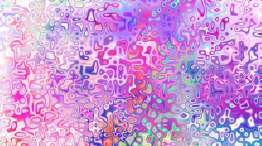 Yumuşak mor ve pembe tonlara sahip soyut organik hücresel doku, sıvı mozaik desen ve rüya gibi dijital yüzey