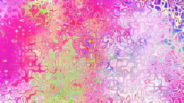 Yumuşak mor ve pembe tonlara sahip soyut organik hücresel doku, sıvı mozaik desen ve rüya gibi dijital yüzey