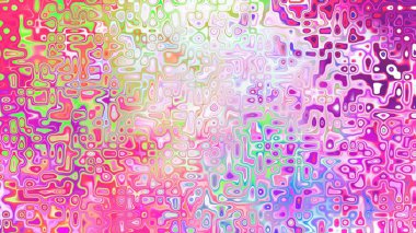 Yumuşak mor ve pembe tonlara sahip soyut organik hücresel doku, sıvı mozaik desen ve rüya gibi dijital yüzey