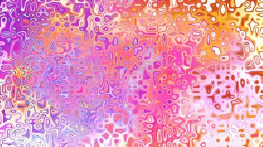 Yumuşak mor ve pembe tonlara sahip soyut organik hücresel doku, sıvı mozaik desen ve rüya gibi dijital yüzey
