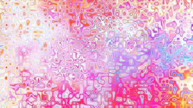 Yumuşak mor ve pembe tonlara sahip soyut organik hücresel doku, sıvı mozaik desen ve rüya gibi dijital yüzey