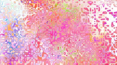 Yumuşak mor ve pembe tonlara sahip soyut organik hücresel doku, sıvı mozaik desen ve rüya gibi dijital yüzey