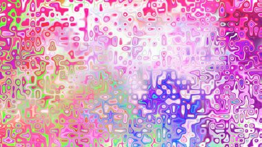 Yumuşak mor ve pembe tonlara sahip soyut organik hücresel doku, sıvı mozaik desen ve rüya gibi dijital yüzey