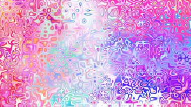 Yumuşak mor ve pembe tonlara sahip soyut organik hücresel doku, sıvı mozaik desen ve rüya gibi dijital yüzey