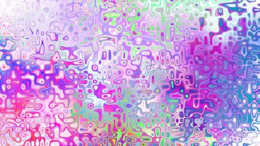 Yumuşak mor ve pembe tonlara sahip soyut organik hücresel doku, sıvı mozaik desen ve rüya gibi dijital yüzey