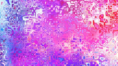 Yumuşak mor ve pembe tonlara sahip soyut organik hücresel doku, sıvı mozaik desen ve rüya gibi dijital yüzey