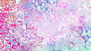 Yumuşak mor ve pembe tonlara sahip soyut organik hücresel doku, sıvı mozaik desen ve rüya gibi dijital yüzey