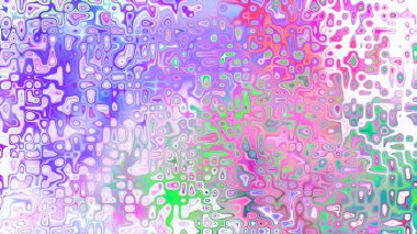 Yumuşak mor ve pembe tonlara sahip soyut organik hücresel doku, sıvı mozaik desen ve rüya gibi dijital yüzey