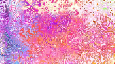 Yumuşak mor ve pembe tonlara sahip soyut organik hücresel doku, sıvı mozaik desen ve rüya gibi dijital yüzey