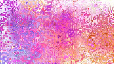 Yumuşak mor ve pembe tonlara sahip soyut organik hücresel doku, sıvı mozaik desen ve rüya gibi dijital yüzey