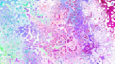 Yumuşak mor ve pembe tonlara sahip soyut organik hücresel doku, sıvı mozaik desen ve rüya gibi dijital yüzey