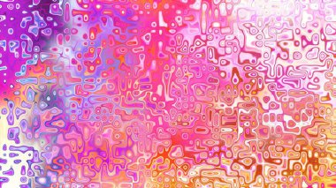 Yumuşak mor ve pembe tonlara sahip soyut organik hücresel doku, sıvı mozaik desen ve rüya gibi dijital yüzey