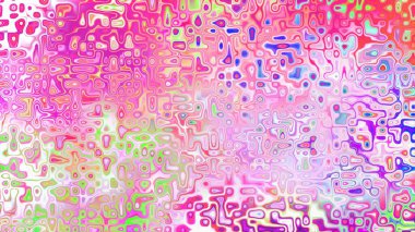 Yumuşak mor ve pembe tonlara sahip soyut organik hücresel doku, sıvı mozaik desen ve rüya gibi dijital yüzey