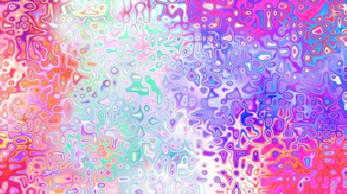 Yumuşak mor ve pembe tonlara sahip soyut organik hücresel doku, sıvı mozaik desen ve rüya gibi dijital yüzey