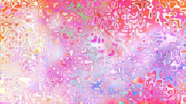 Yumuşak mor ve pembe tonlara sahip soyut organik hücresel doku, sıvı mozaik desen ve rüya gibi dijital yüzey