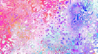 Yumuşak mor ve pembe tonlara sahip soyut organik hücresel doku, sıvı mozaik desen ve rüya gibi dijital yüzey