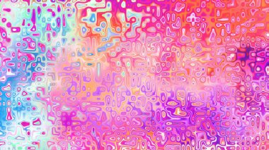 Yumuşak mor ve pembe tonlara sahip soyut organik hücresel doku, sıvı mozaik desen ve rüya gibi dijital yüzey