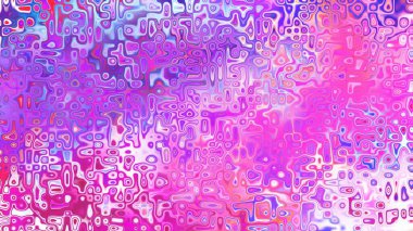 Yumuşak mor ve pembe tonlara sahip soyut organik hücresel doku, sıvı mozaik desen ve rüya gibi dijital yüzey