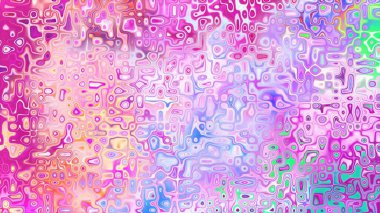 Yumuşak mor ve pembe tonlara sahip soyut organik hücresel doku, sıvı mozaik desen ve rüya gibi dijital yüzey